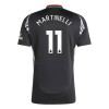 Maglia ufficiale Arsenal Martinelli 11 Trasferta 2024-25 per Uomo